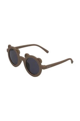 Zdjęcie produktu Elle Porte okulary przeciwsłoneczne dziecięce Teddy kolor brązowy