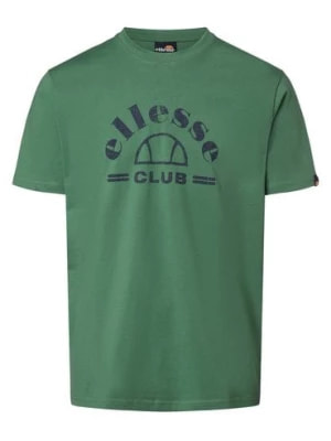 Zdjęcie produktu ellesse Koszulka męska - klubowa Mężczyźni Bawełna zielony nadruk,