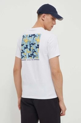 Zdjęcie produktu Ellesse t-shirt bawełniany Holdino T-Shirt męski kolor biały z nadrukiem SHV20112