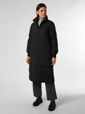 Zdjęcie produktu Elvine Damski płaszcz funkcyjny Kobiety Sztuczne włókno czarny jednolity,
