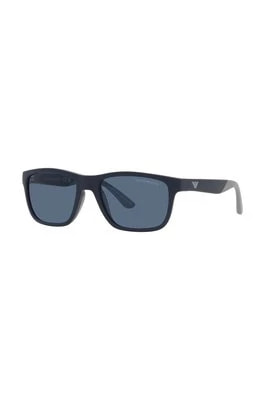 Zdjęcie produktu Emporio Armani okulary przeciwsłoneczne dziecięce kolor niebieski 0EK4002