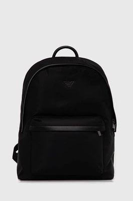 Zdjęcie produktu Emporio Armani plecak męski kolor czarny duży gładki Y4O348 Y217J