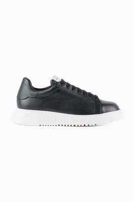 Zdjęcie produktu Emporio Armani sneakersy skórzane kolor czarny X4X264 XF768 00002