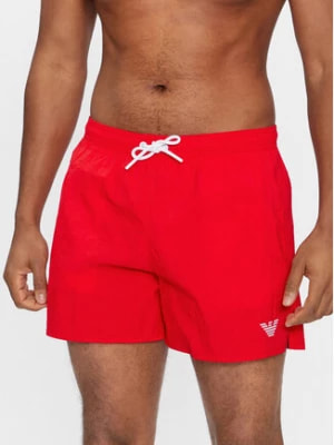 Zdjęcie produktu Emporio Armani Underwear Szorty kąpielowe 211756 4R422 00774 Czerwony Regular Fit