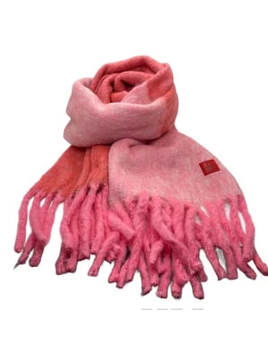 Zdjęcie produktu erfurt Szal w kolorze różowo-czerwonym rozmiar: onesize
