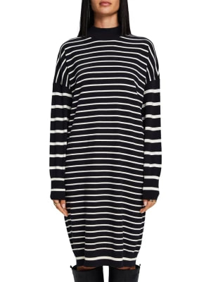 Zdjęcie produktu ESPRIT Sukienka w kolorze czarno-kremowym rozmiar: XS