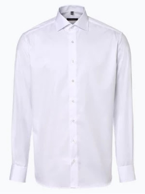 Zdjęcie produktu Eterna Modern Fit Koszula męska Mężczyźni Modern Fit Bawełna biały jednolity kołnierzyk kent,