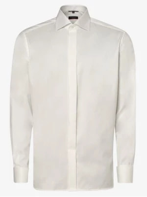 Zdjęcie produktu Eterna Modern Fit Koszula męska z wywijanymi mankietami Mężczyźni Modern Fit Bawełna biały jednolity kołnierzyk kent,