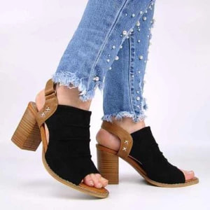 Zdjęcie produktu EVENTO 24SD35-7184 sandały damskie na słupku czarne