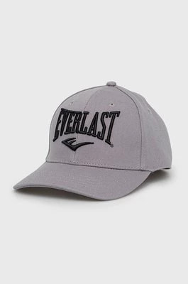 Zdjęcie produktu Everlast czapka bawełniana kolor szary z aplikacją