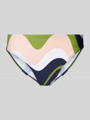 Zdjęcie produktu Figi bikini z nadrukiem na całej powierzchni model ‘WAVE BEACH’ Esprit