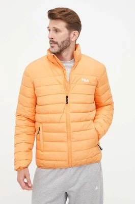 Zdjęcie produktu Fila kurtka męska kolor pomarańczowy przejściowa