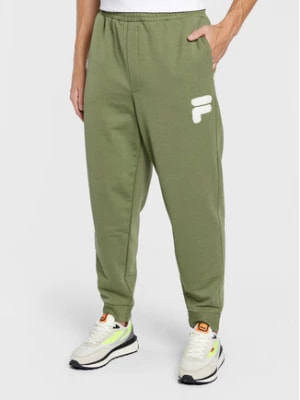 Zdjęcie produktu Fila Spodnie dresowe Chiasso Dropped Crotch FAM0138 Zielony Regular Fit