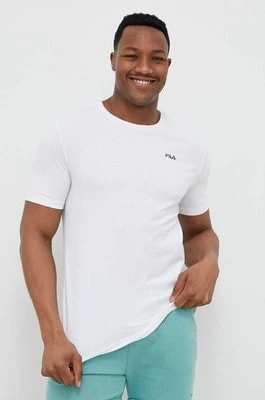 Zdjęcie produktu Fila t-shirt bawełniany 2-pack Brod kolor szary gładki FAM0083