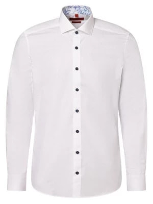 Zdjęcie produktu Finshley & Harding Koszula męska Mężczyźni Slim Fit Bawełna biały jednolity,