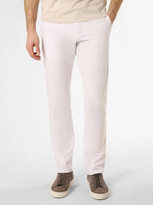 Zdjęcie produktu Finshley & Harding Spodnie - Dylan Mężczyźni Bawełna biały jednolity,