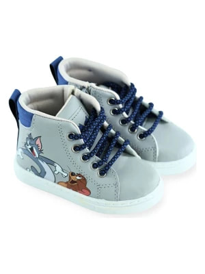 Zdjęcie produktu First Step Sneakersy "Tom and Jerry" w kolorze szarym rozmiar: 21
