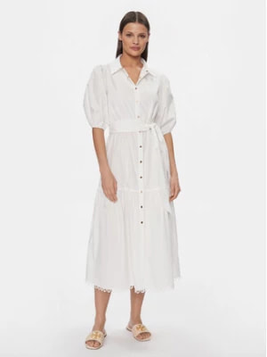Zdjęcie produktu Fracomina Sukienka koszulowa FR24SD2023W68201 Biały Regular Fit