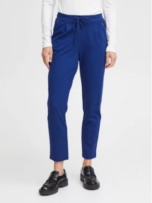 Zdjęcie produktu Fransa Spodnie materiałowe 20605622 Niebieski Regular Fit