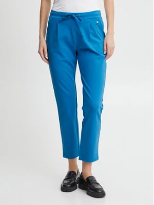 Zdjęcie produktu Fransa Spodnie materiałowe 20605622 Niebieski Regular Fit