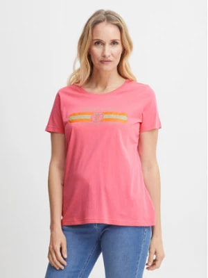 Zdjęcie produktu Fransa T-Shirt 20612083 Różowy Regular Fit
