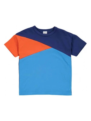 Zdjęcie produktu Fred´s World by GREEN COTTON Koszulka "Alfa cut" w kolorze pomarańczowo-niebieskim rozmiar: 116