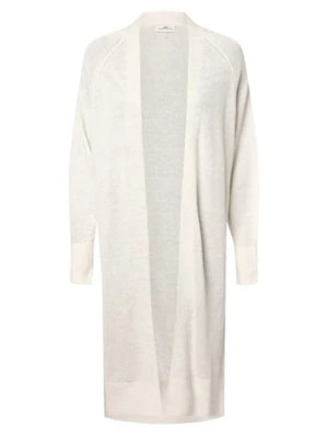 Zdjęcie produktu Fynch-Hatton Damska lniana kurtka z dzianiny Kobiety len biały jednolity,