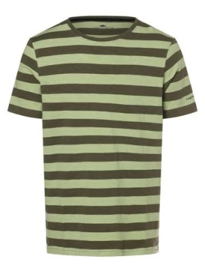 Zdjęcie produktu Fynch-Hatton Koszulka męska Mężczyźni Bawełna zielony w paski,