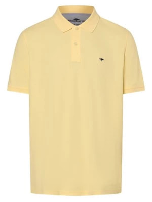 Zdjęcie produktu Fynch-Hatton Męska koszulka polo Mężczyźni Bawełna beżowy|żółty jednolity,