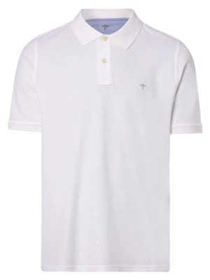 Zdjęcie produktu Fynch-Hatton Męska koszulka polo Mężczyźni Bawełna biały jednolity,