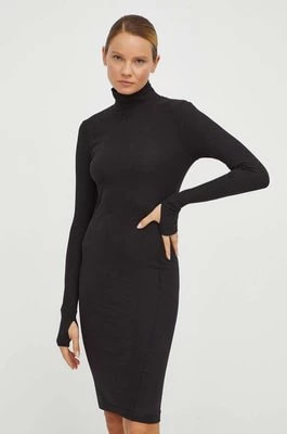 Zdjęcie produktu G-Star Raw sukienka kolor czarny mini dopasowana