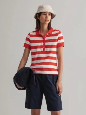 Zdjęcie produktu GANT damska koszulka polo w szerokie pasy z krótkim rękawem