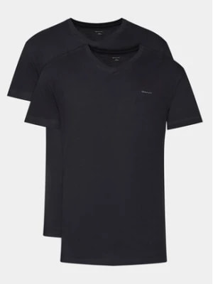 Zdjęcie produktu Gant Komplet 2 t-shirtów 900002018 Czarny Regular Fit
