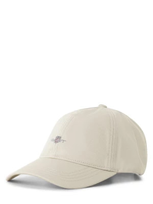 Zdjęcie produktu Gant Męska czapka z daszkiem Mężczyźni Bawełna beżowy jednolity, L/XL
