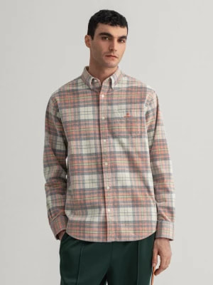 Zdjęcie produktu GANT męska koszula sztruksowa w kratkę Regular Fit
