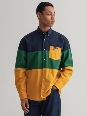 Zdjęcie produktu GANT męska koszula z blokami kolorowymi Relaxed Fit
