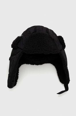 Zdjęcie produktu GAP czapka dziecięca kolor czarny z grubej dzianiny