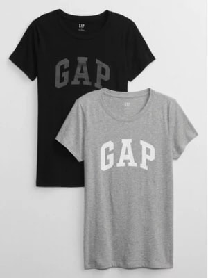 Zdjęcie produktu Gap Komplet 2 t-shirtów 548683-05 Szary Regular Fit