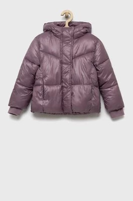 Zdjęcie produktu GAP kurtka dziecięca kolor fioletowy
