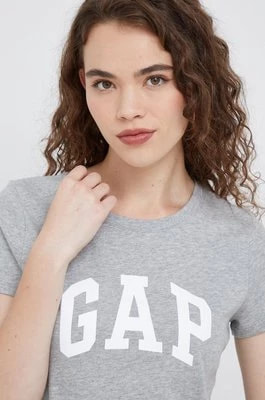 Zdjęcie produktu GAP t-shirt bawełniany (2-pack) kolor szary