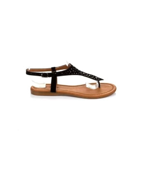 Zdjęcie produktu Gerois Skórzane sandały w kolorze czarnym rozmiar: 38