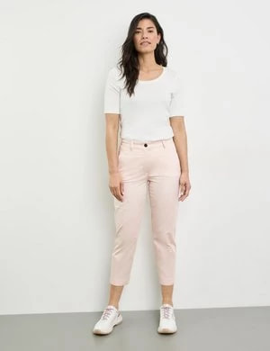 Zdjęcie produktu GERRY WEBER Damski Spodnie o dł. 7/8 KIR꞉STY CITYSTYLE Różowy Jednokolorowy