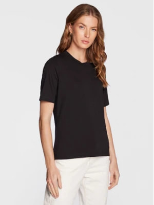 Zdjęcie produktu Gina Tricot T-Shirt Basic 17937 Czarny Regular Fit