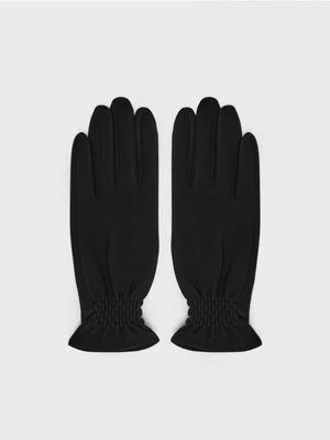 Zdjęcie produktu Gładkie rękawiczki z funkcją dotykową czarne House