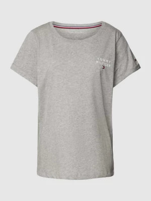 Zdjęcie produktu Góra od piżamy o kroju regular fit z nadrukiem z logo Tommy Hilfiger