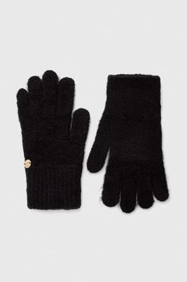 Zdjęcie produktu Granadilla rękawiczki z domieszką wełny kolor czarny