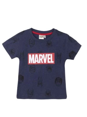 Zdjęcie produktu Granatowa koszulka chłopięca Marvel