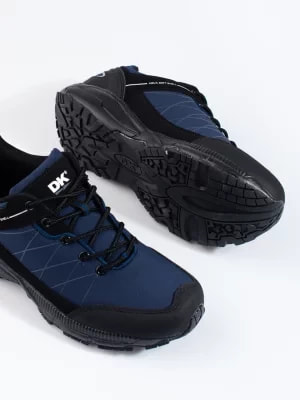 Zdjęcie produktu Granatowe buty trekkingowe męskie DK Softshell
