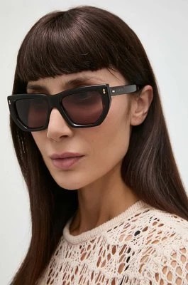 Zdjęcie produktu Gucci okulary przeciwsłoneczne damskie kolor brązowy GG1520S