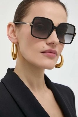 Zdjęcie produktu Gucci okulary przeciwsłoneczne damskie kolor czarny GG1448SA